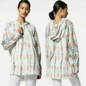Young Fabulous & Broke Oversized Tie-Dye Hoodie Sweatshirt Size XS